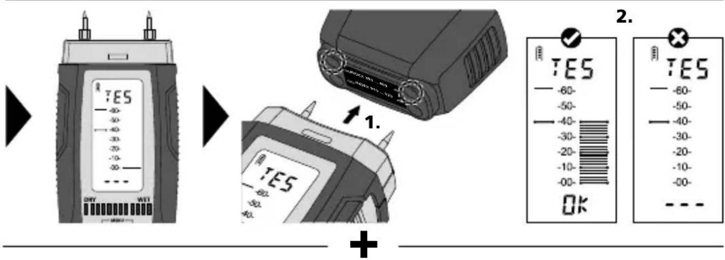 Laserliner DampMaster Compact Plus - Selftest-Funktion - 2