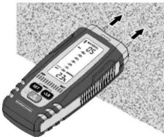 Laserliner DampMaster Compact Plus - Mineralske byggematerialer - 1