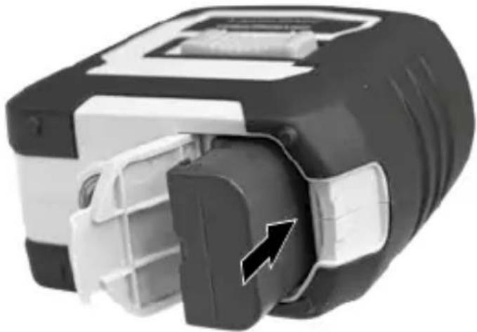 Laserliner CompactPlaneLaser 3G Pro - Liitiumioonaku sissepanemine - 1