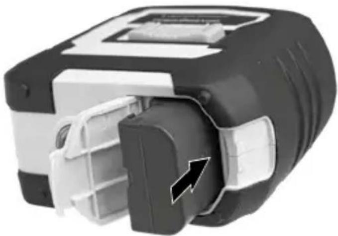 Laserliner CompactPlaneLaser 3G Pro - Вставити літій-іонний акумулятор - 1