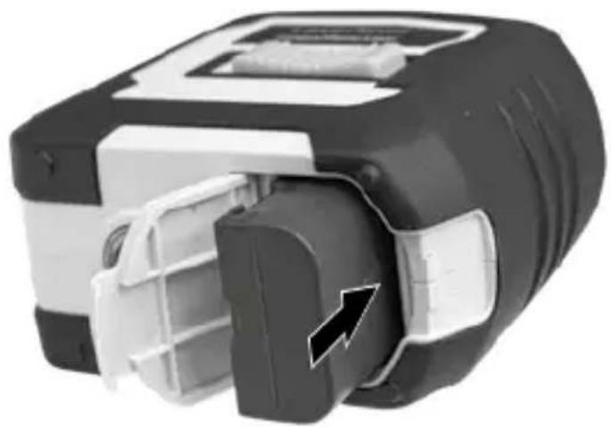 Laserliner CompactPlaneLaser 3G Pro - Introduceți accumulatorul litiu-ion - 1