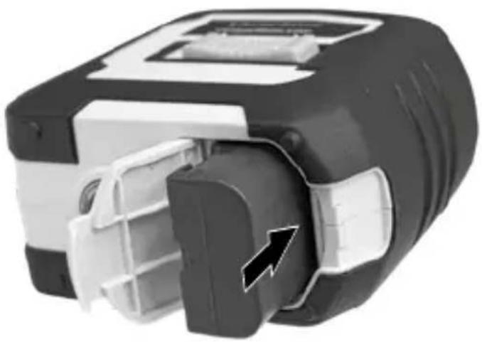 Laserliner CompactPlaneLaser 3G Pro - Vložte lítium-iónový akumulátor - 1