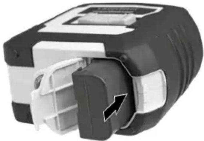Laserliner CompactPlaneLaser 3G Pro - Установка литий-ионного аккумулятора - 1