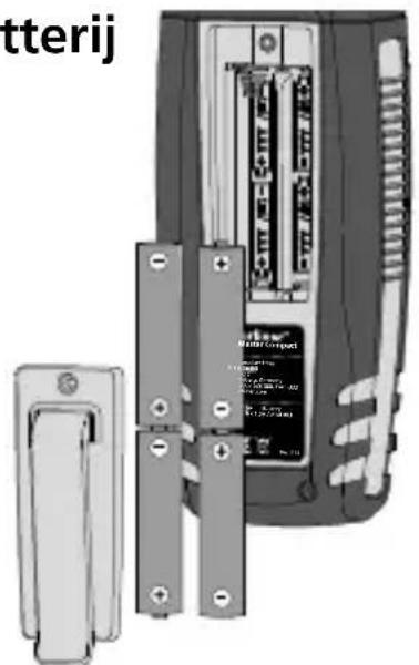 Laserliner DampMaster Compact Pro - Plaatsen van de batterij - 1