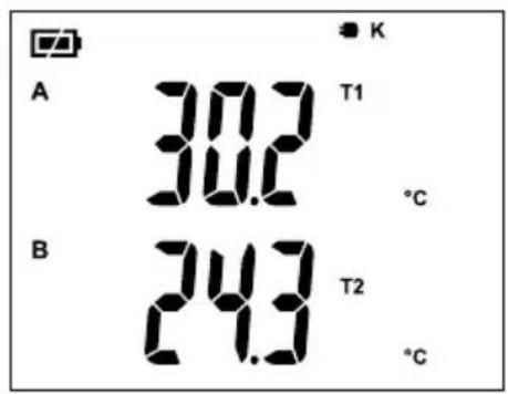 Laserliner ThermoMaster Plus Set - Con due sensori (Esempio T1) - 1