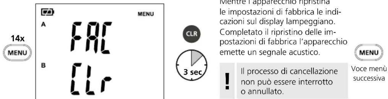 Laserliner ThermoMaster Plus Set - Ripristino delle impostazioni predefinite - 1