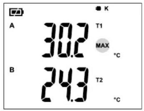 Laserliner ThermoMaster Plus Set - Mit zwei Fuhlern (Beispiel T1) - 3