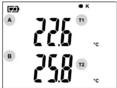 Laserliner ThermoMaster Plus Set - Misurazione temperatura (T1, T2) - 2