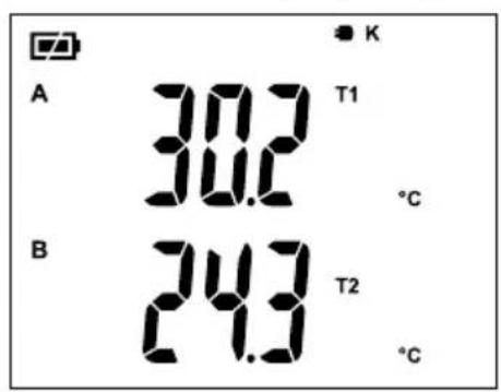 Laserliner ThermoMaster Plus Set - Mit zwei Fuhlern (Beispiel T1) - 1