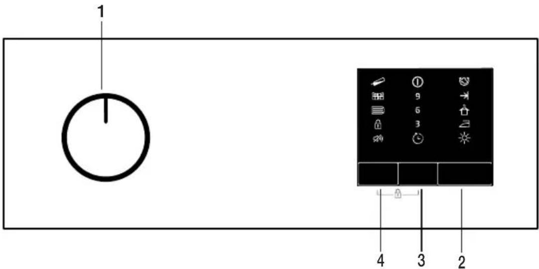 BEKO DC8100S - Panneau de commande - 1