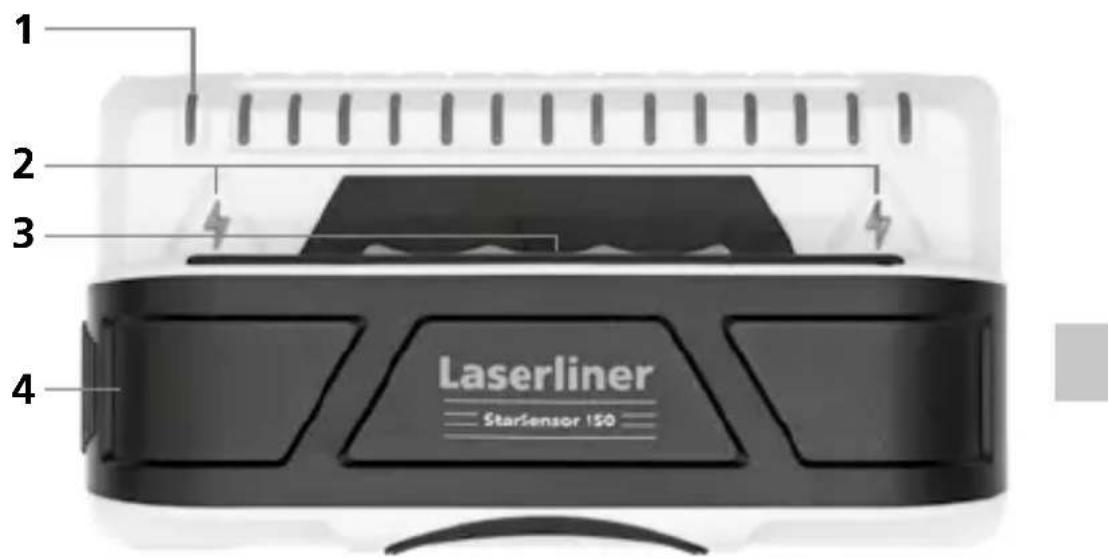 1 2 3 4 Laserliner Starfensor 150