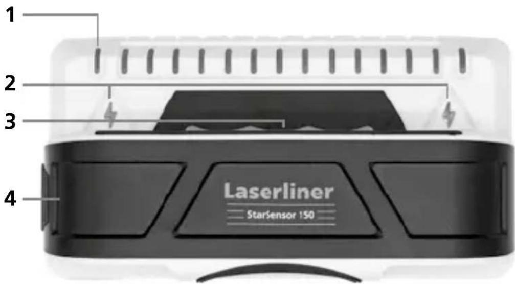 1 2 3 4 Laserliner StarSensor 150