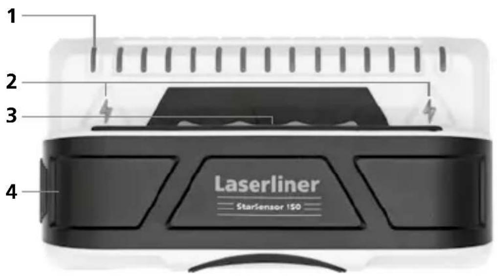 1 2 3 4 Laserliner Starfensor 150