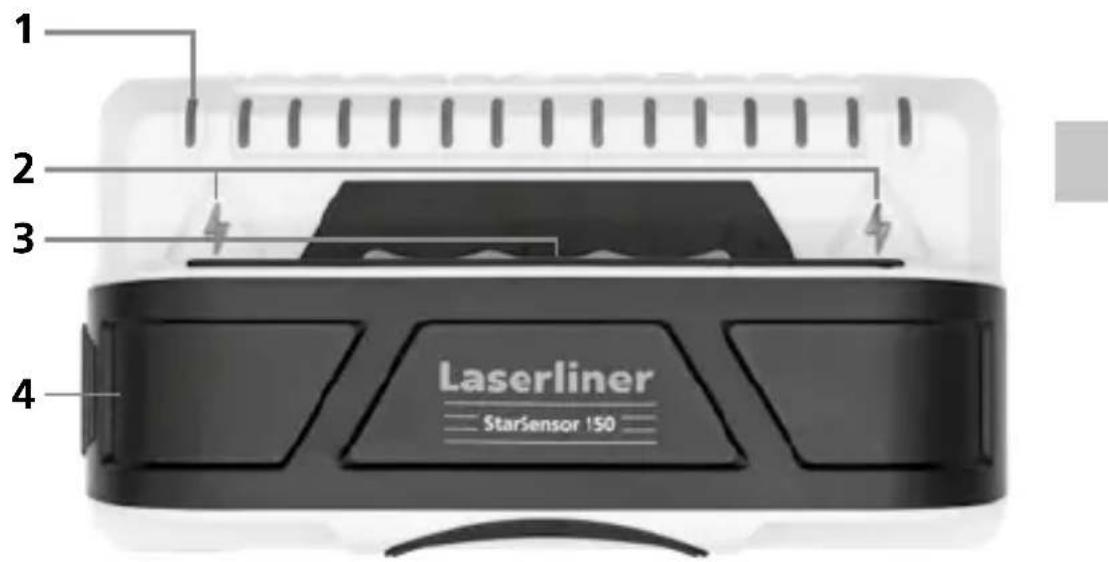 1 2 3 4 Laserliner Starsensor 150