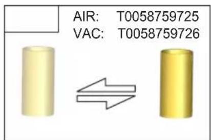 AIR: T0058759725 VAC: T0058759726
