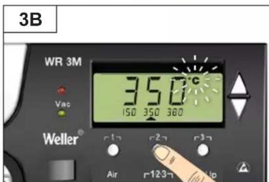 3B WR 3M 350°C 150 350 300 Weller® Air r1237 lp