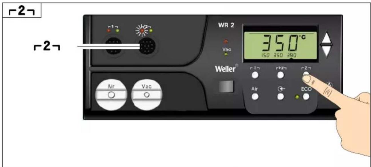 -2 -2 WR 2 350°C 150 350 380 Weller® Air Vac Air ECO