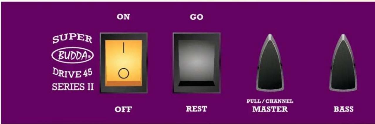 SUPER BUDDA® DRIVE 45 SERIES II ON GO OFF REST PULL / CHANNEL MASTER BASS