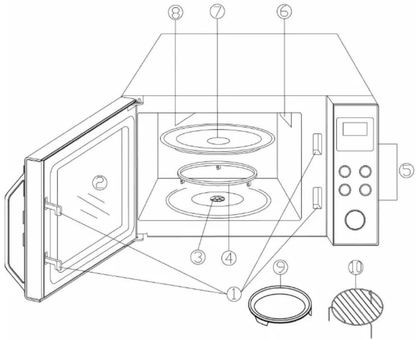 SEVERIN MW 7774 - ART.-NO. MW 7752 / MW 7774 / MW 9550 / MW 9559 - 1