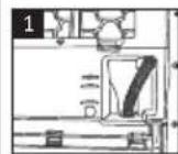 BEKO DU 7112 PA1 - Raccord du tuyau de vidange de l'eau - 1