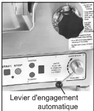 Globe 3975N - Utilisation de la trancheuse en mode automatique - 4