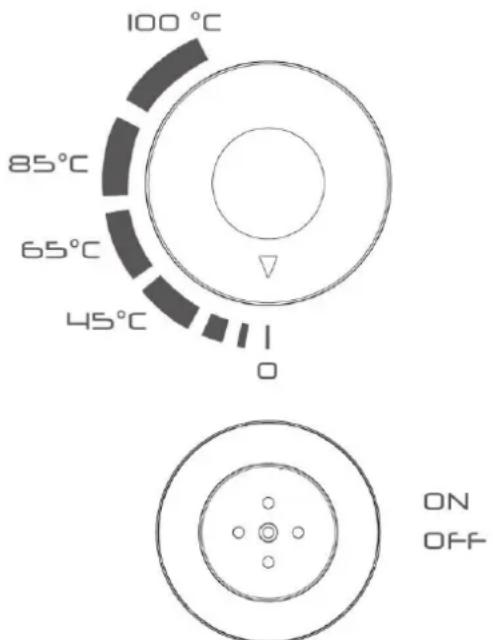 CASO HW 400 - Bedieningsveld - 1