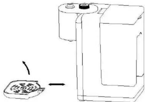 CASO HW 400 - Retirar el agua de Bandeja de goteo - 1
