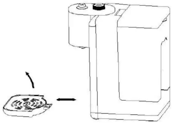 CASO HW 400 - Tropfschale leeren - 1