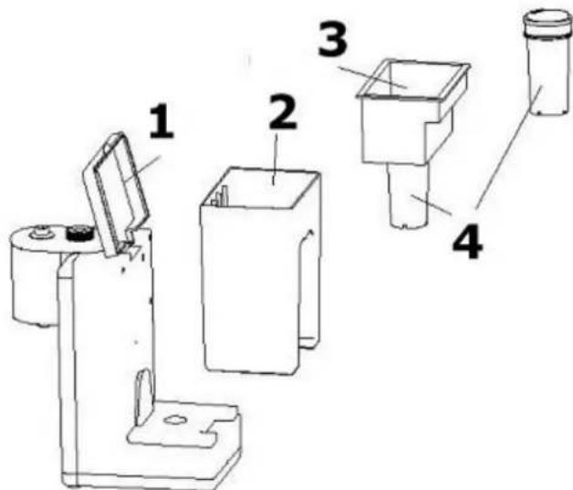 CASO HW 400 - Remplacement du filtre - 1