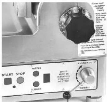 Globe 4600N - Opération manuelle sur une trancheuse automatique - 1