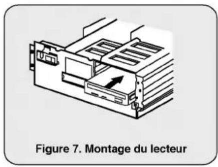 LG CRD8360B - Montage du lecteur cd-rom - 1