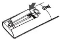 LG MS07ET - Inserir as pilhas - 2