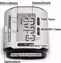Scala SC 6400 - Inbetriebnahme des Blutdruckmessgerätes / Batterlewechsel - 1