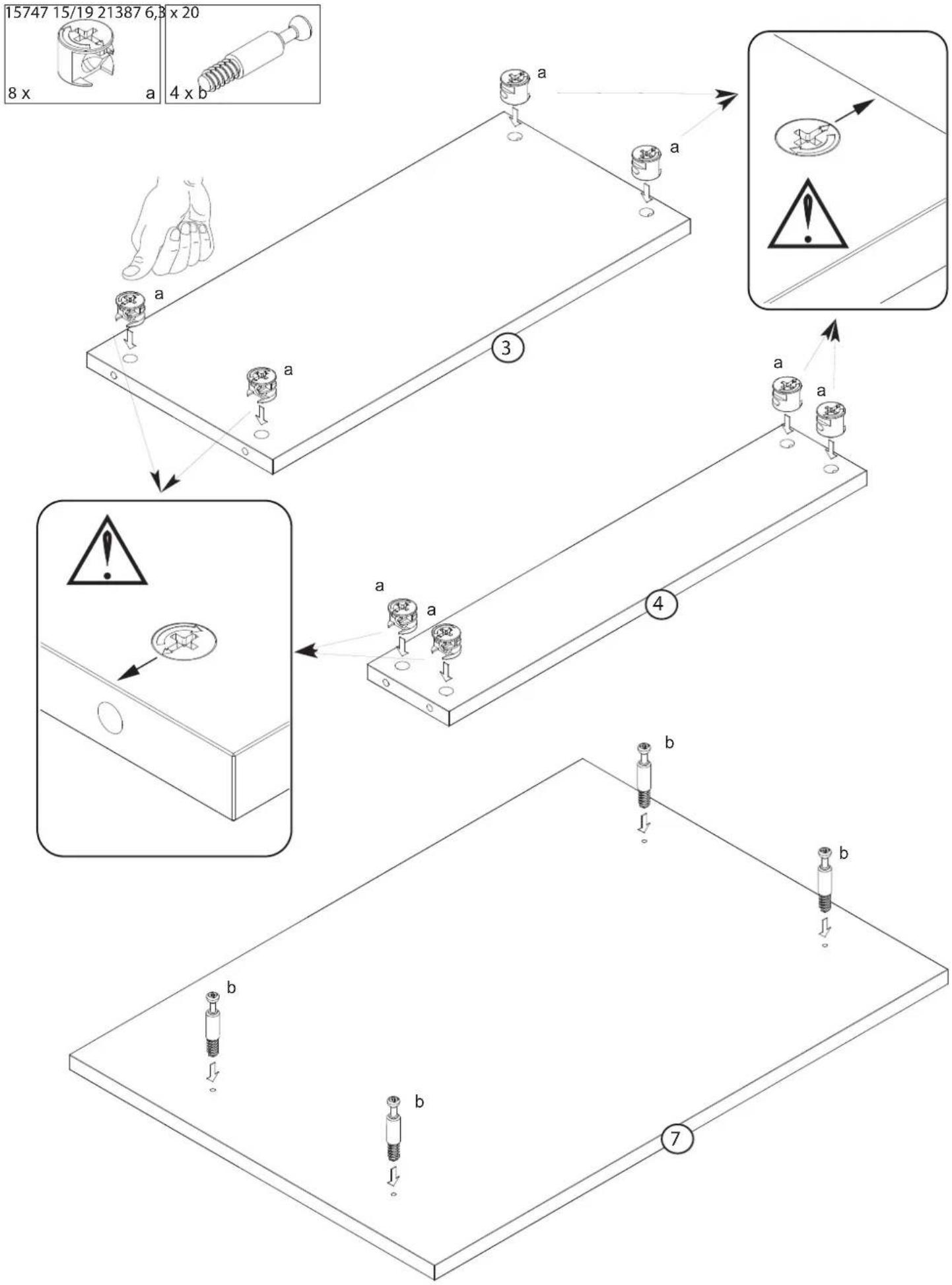 Durable 3796 - Instructions de montage - 3