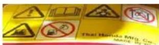 Endress ESE 406 HSGT - Labels on the generator - 6