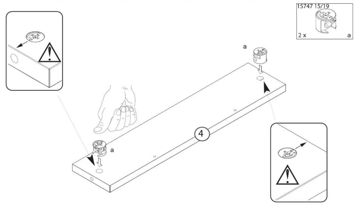 Durable 3710 - Instructions de montage - 1