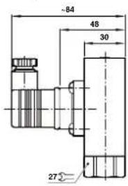Norgren 18DLT x2 - Dibujo acotado de la conexión: rosca interior - 1