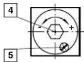 Norgren 18DLT x2 - Setting the switching points - 1