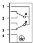 Norgren 18DLT x2 - Collegamento eletrico del 18D-LT x2 - 1