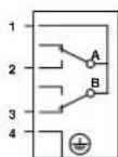 Norgren 18DLT x2 - Raccordement électrique du 18D-LT X2 - 1