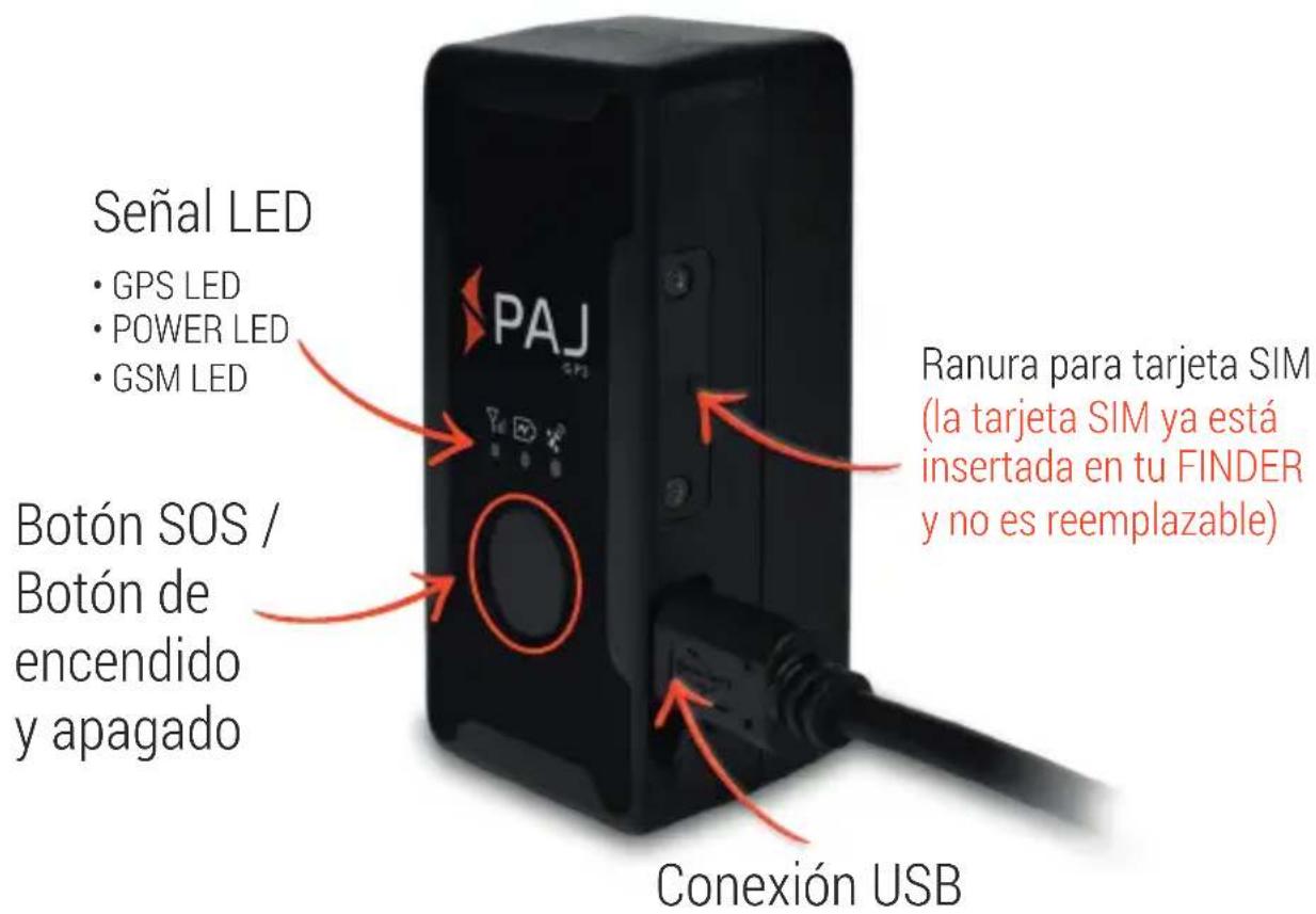 PAJ GPS Easy Finder 4G - Descripción del producto - 1