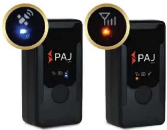 PAJ GPS Easy Finder 4G - A luz LED está a piscar rapidamente - 1