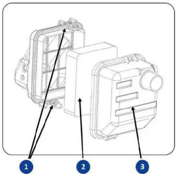 Endress ESE 3000 i - Remplacer l'élément filtrant - 1