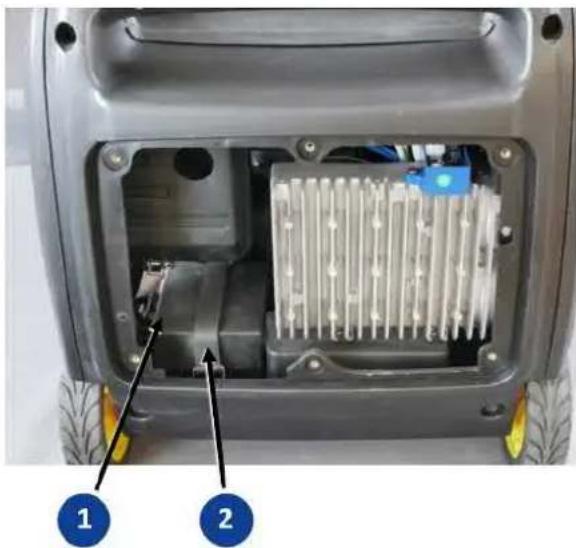 Endress ESE 3000 i - Replacing the battery - 1