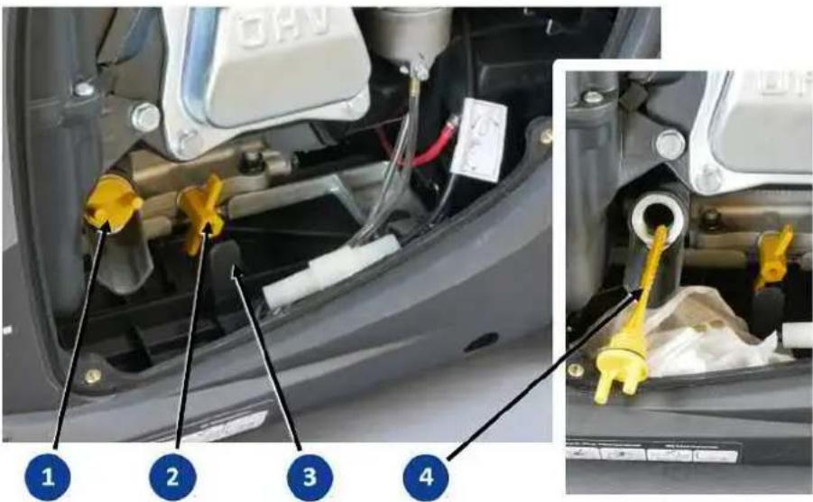 Endress ESE 3000 i - Motorn samt drivmedlen hos generatorn kan bli mycket heta under drift. - 1