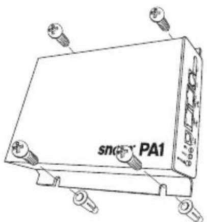 Snom PA1 - MONTAJE EN PARED - 1