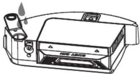 Commodore CVR 300 - Installieren Sie den Staubbehälter oder den Wassertank mit integriertem Staubbehälter. - 2