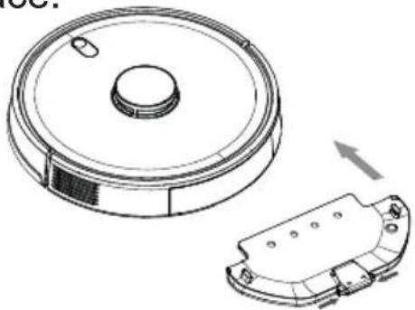 Commodore CVR 300 - Starting up the robot vacuum cleaner - 2