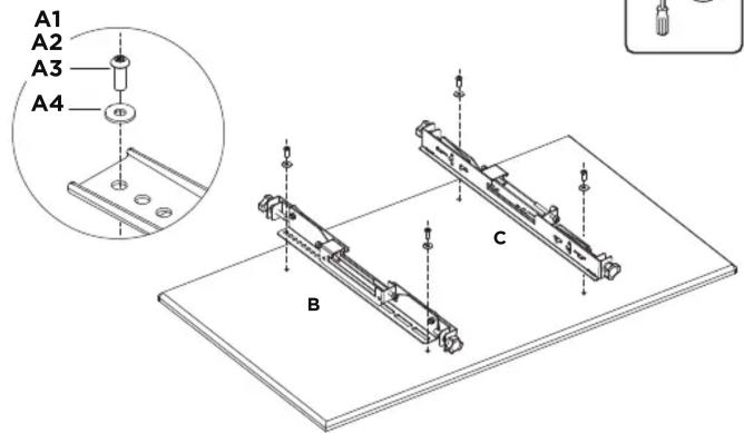 Atdec ADBB400M - INSTALLATION INSTRUCTION - 1