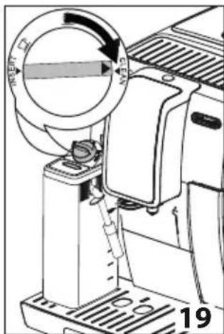 DELONGHI Dinamica ECAM350.50.SB - Attenzione! Pericolo di scottature - 1